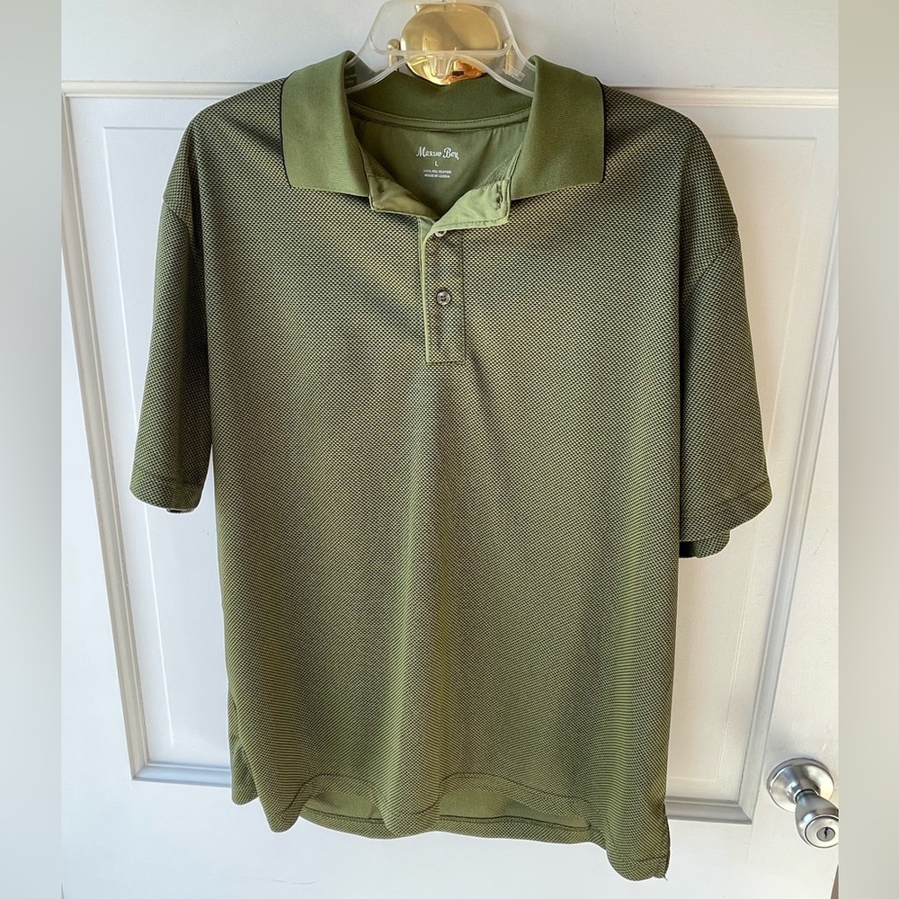 Marino bay mens golf shirt mens size large